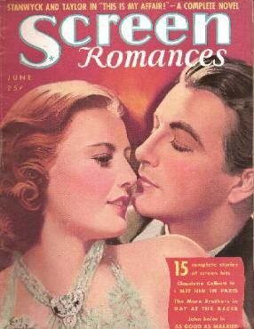 SCREEN ROMANCES magazine side cover Issue 97 June 1937
