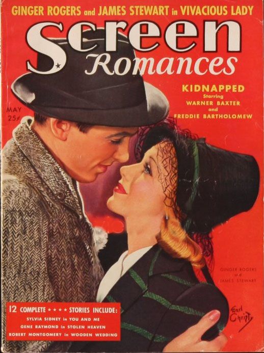 SCREEN ROMANCES magazine side cover Issue 108 May 1938