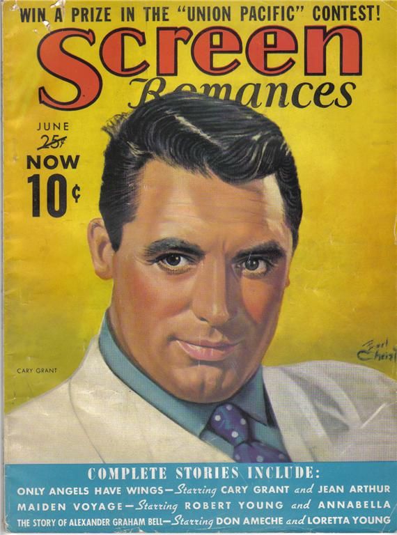 SCREEN ROMANCES magazine side cover Issue 121 June 1939