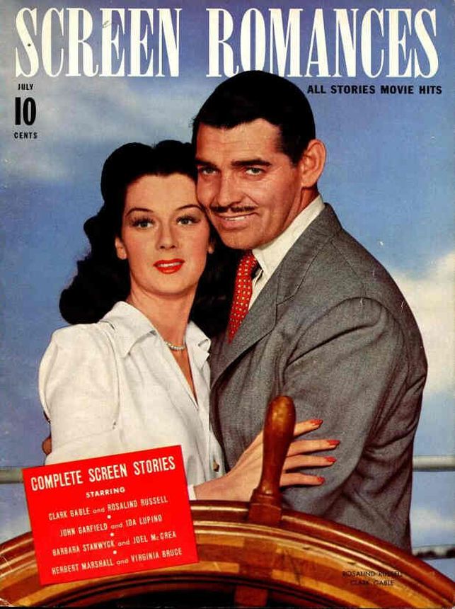 SCREEN ROMANCES magazine side cover Issue 146 July 1941