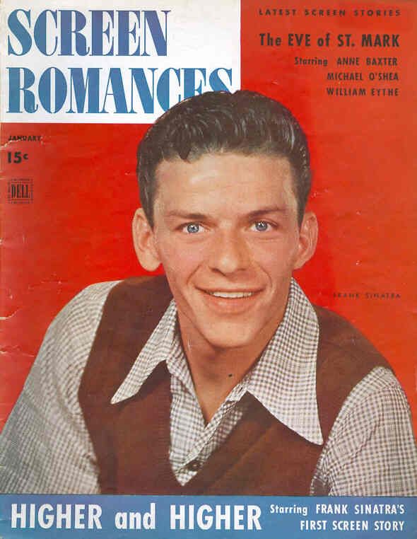 SCREEN ROMANCES magazine side cover Issue 176 January 1944