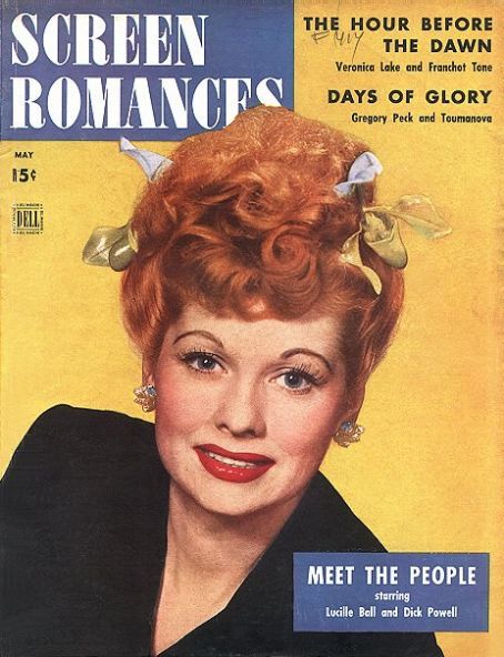 SCREEN ROMANCES magazine side cover Issue 180 May 1944
