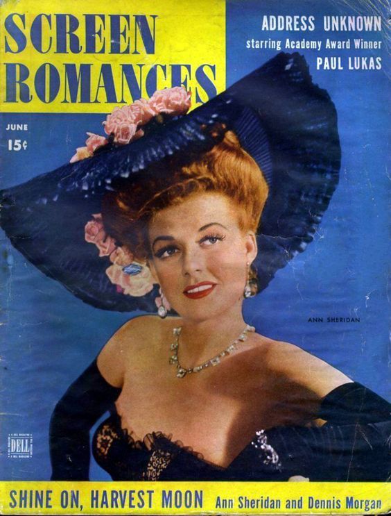SCREEN ROMANCES magazine side cover Issue 181 June 1944