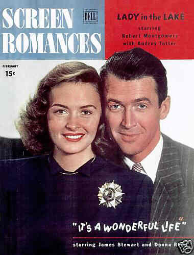 SCREEN ROMANCES magazine side cover Issue 201 February 1946