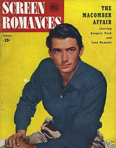 SCREEN ROMANCES magazine side cover Issue 212 January 1947