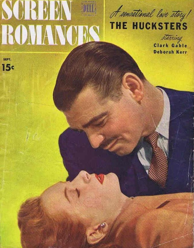 SCREEN ROMANCES magazine side cover Issue 220 September 1947