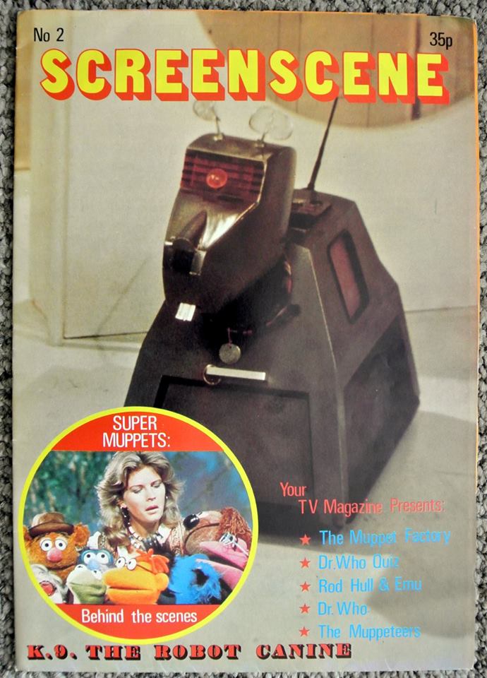 SCREENSCENE magazine side cover Issue 2  1978