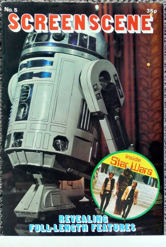 SCREENSCENE magazine side cover Issue 5  1978