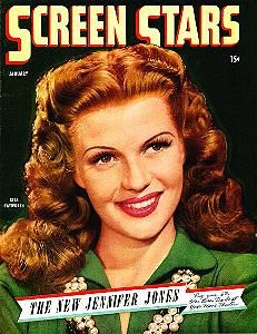 SCREEN STARS magazine side cover January 1945