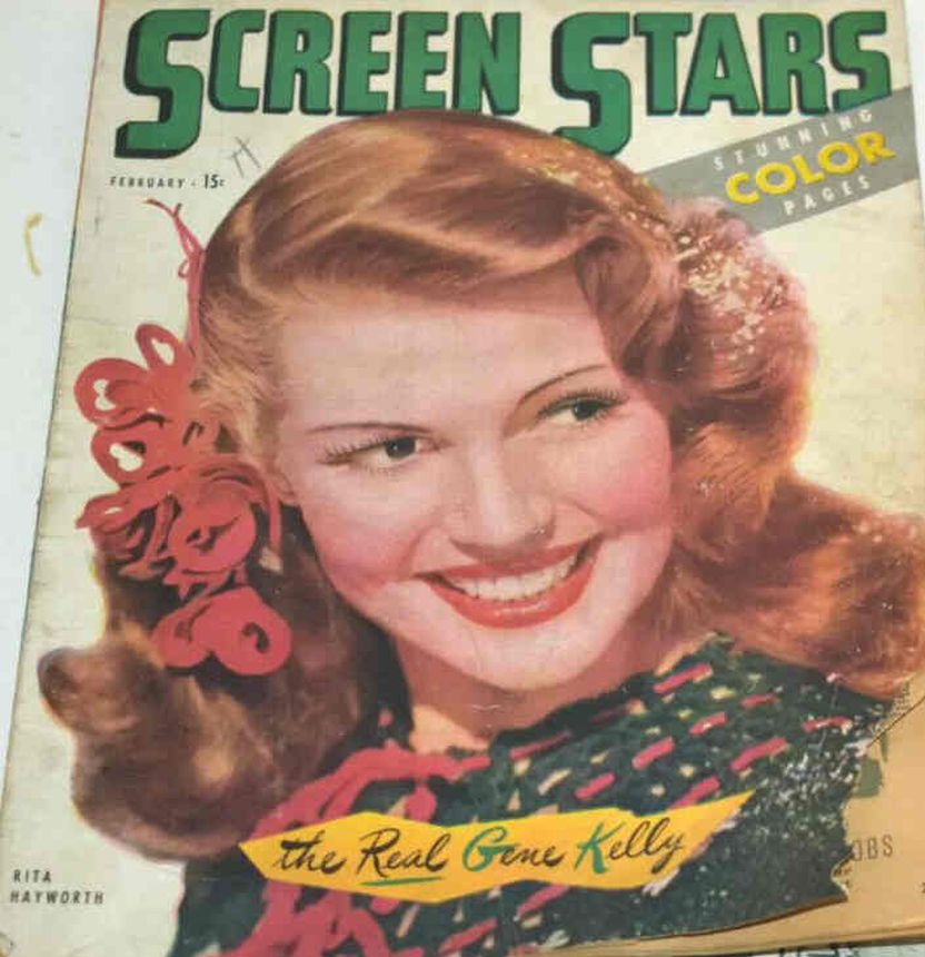 SCREEN STARS magazine side cover February 1946