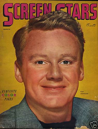 SCREEN STARS magazine side cover March 1946