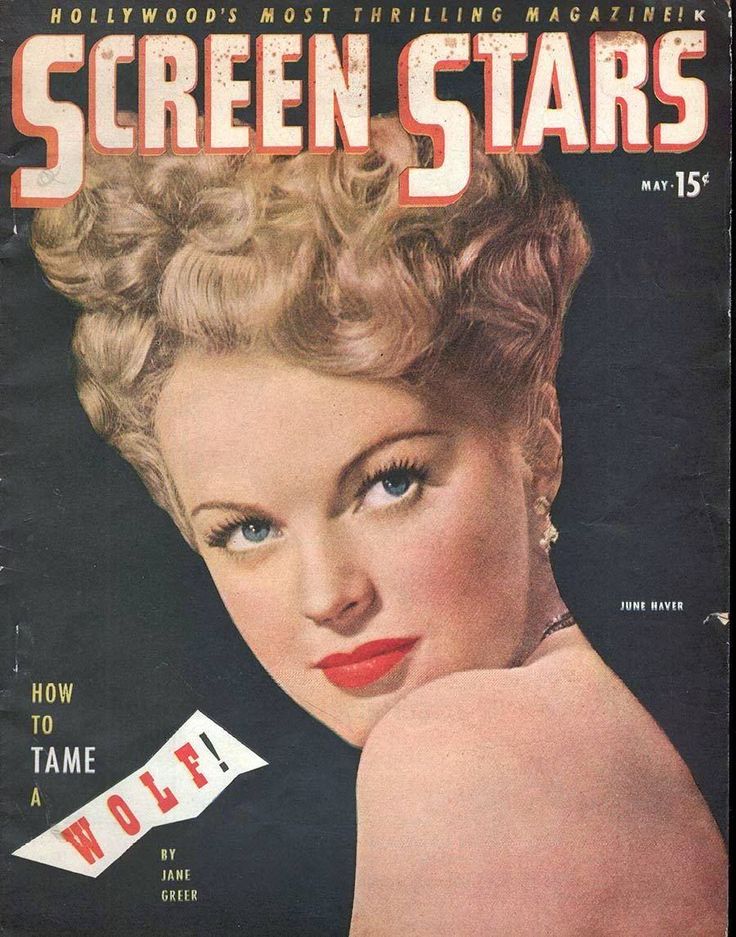 SCREEN STARS magazine side cover May 1947