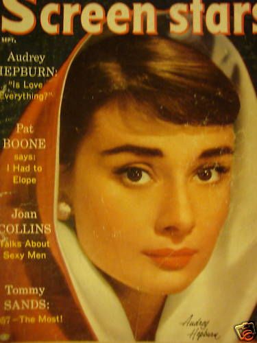 SCREEN STARS magazine side cover September 1957