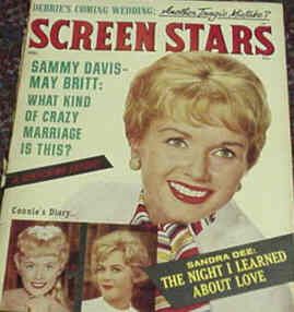 SCREEN STARS magazine side cover February 1961