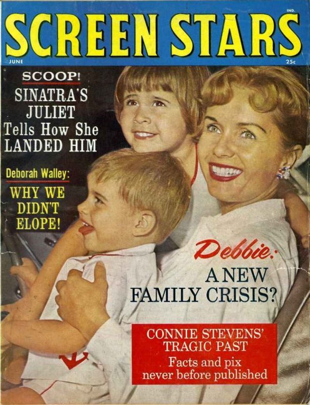 SCREEN STARS magazine side cover June 1962