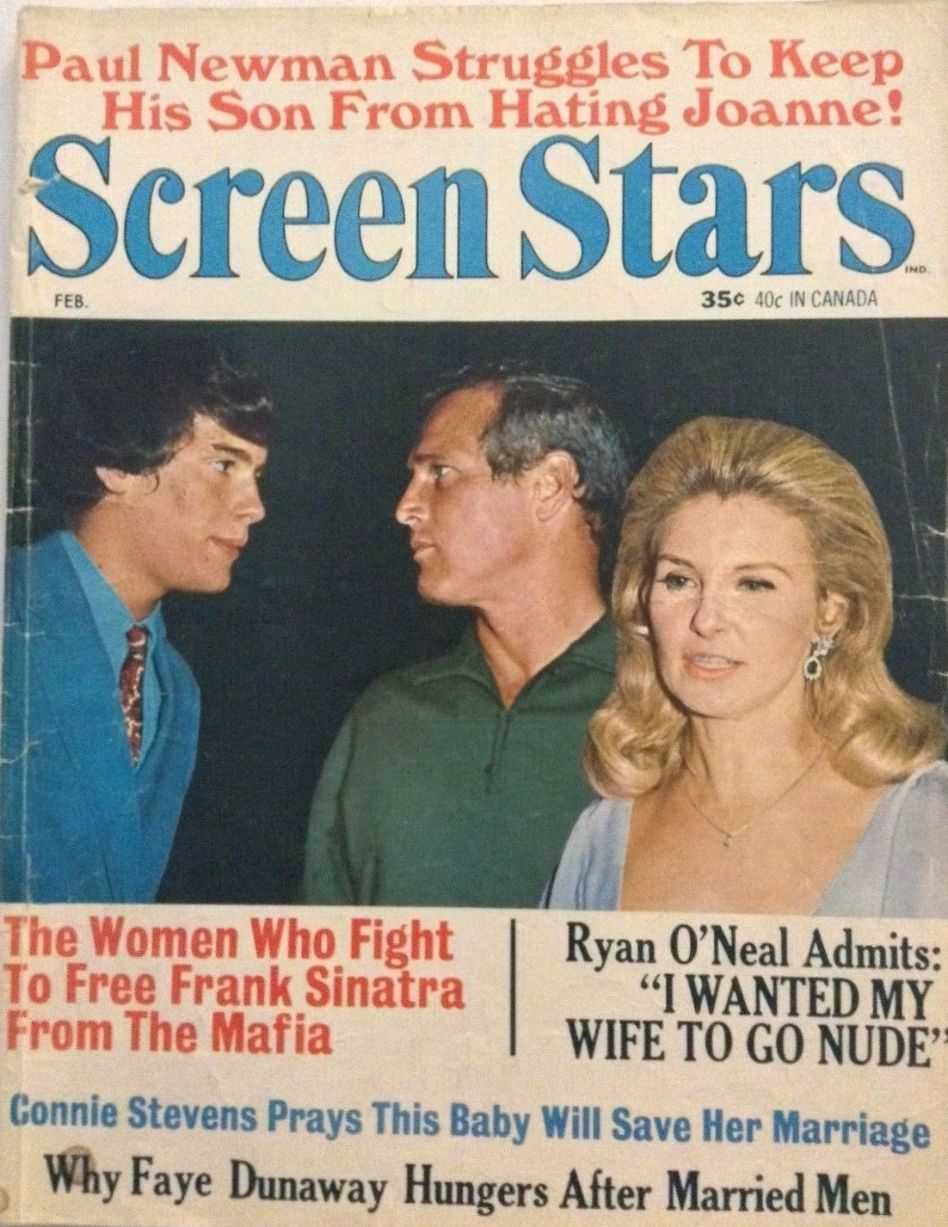 SCREEN STARS magazine side cover February 1969