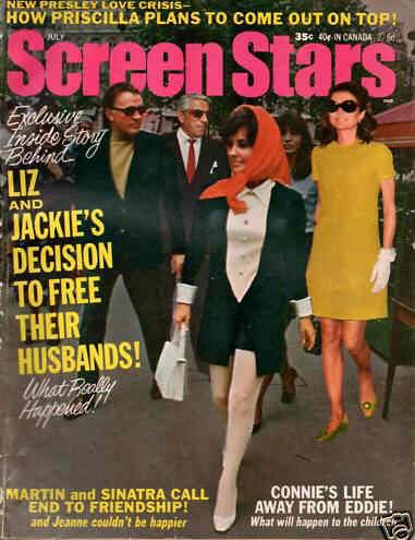 SCREEN STARS magazine side cover July 1969