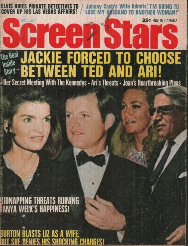 SCREEN STARS magazine side cover July 1970