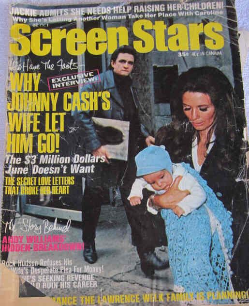 SCREEN STARS magazine side cover October 1970