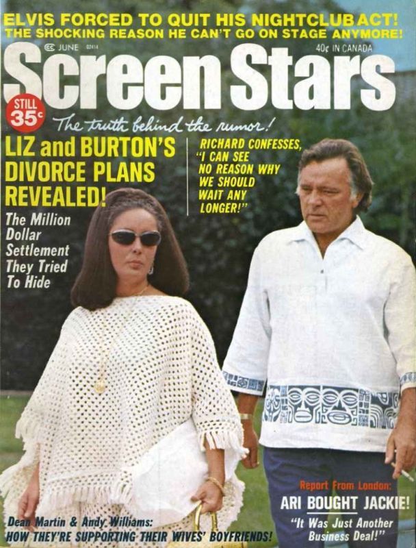 SCREEN STARS magazine side cover June 1971