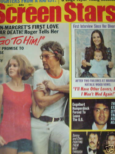 SCREEN STARS magazine side cover May 1972