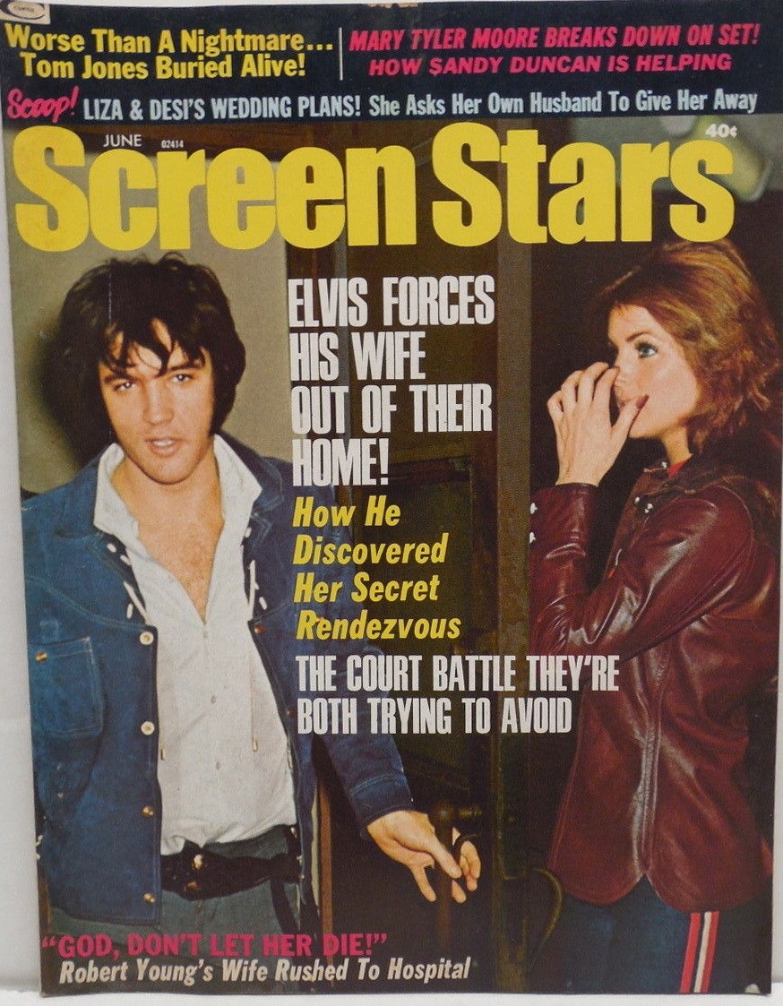 SCREEN STARS magazine side cover June 1972