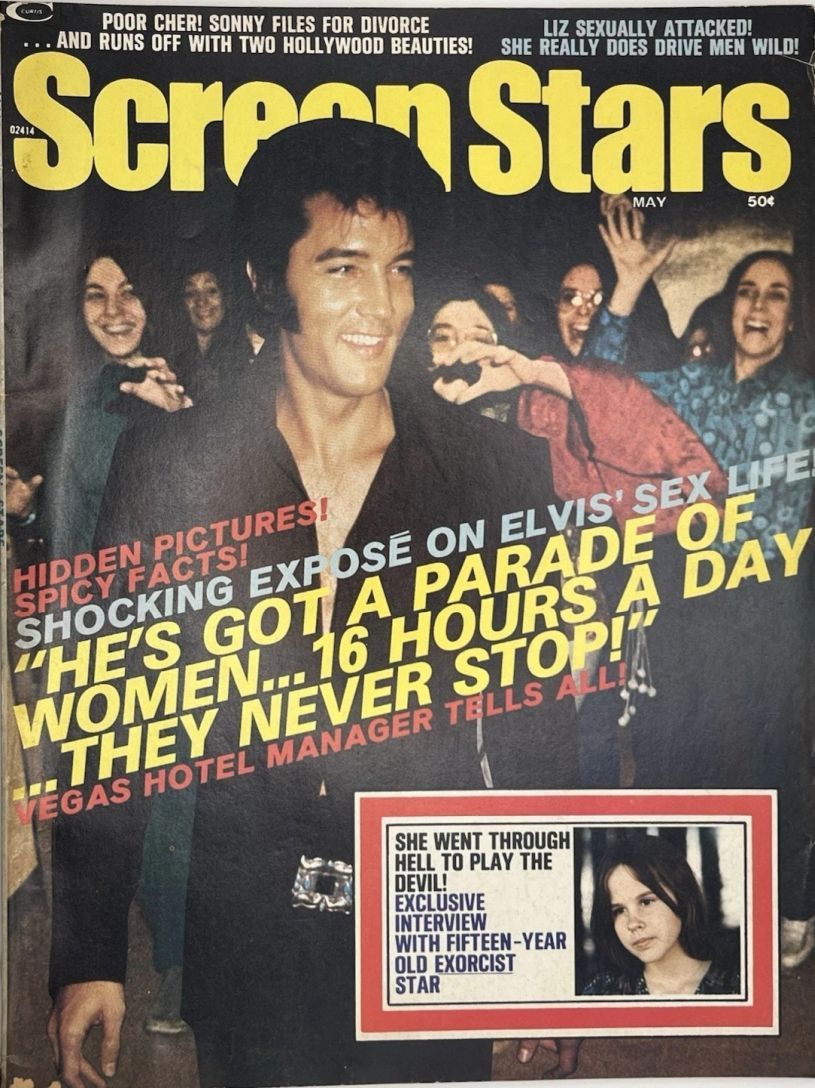 SCREEN STARS magazine side cover May 1974