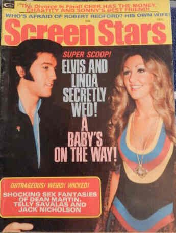 SCREEN STARS magazine side cover December 1974
