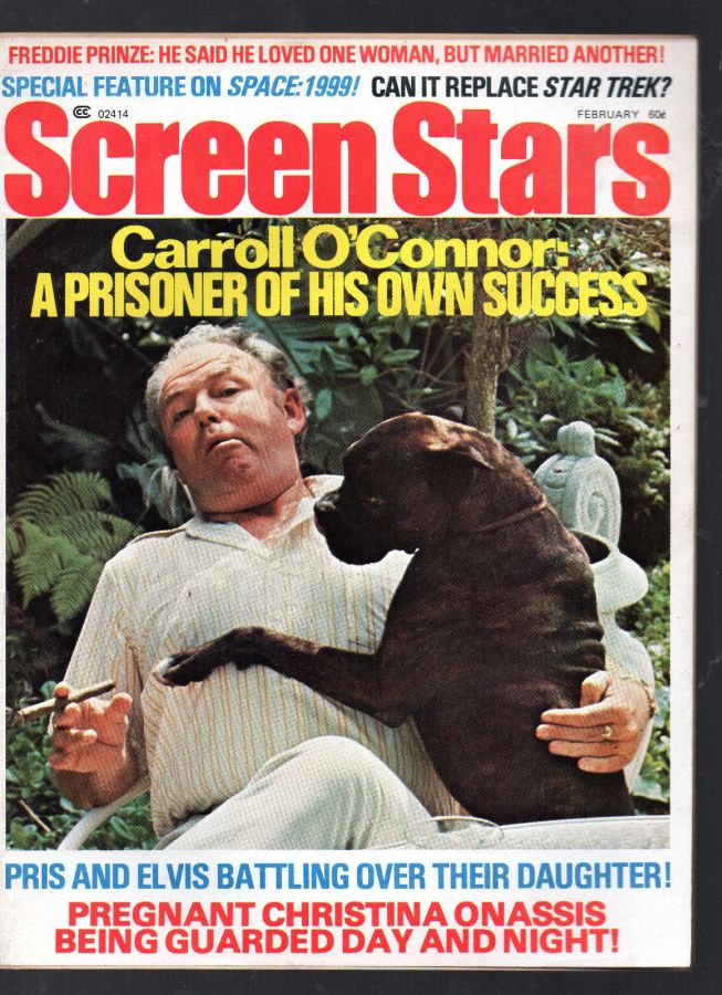 SCREEN STARS magazine side cover February 1976