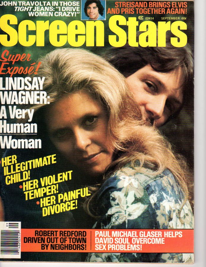 SCREEN STARS magazine side cover September 1976