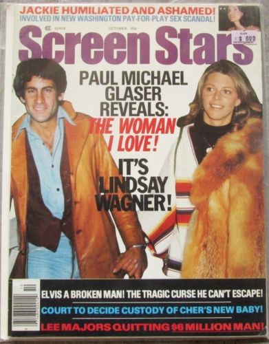 SCREEN STARS magazine side cover October 1976