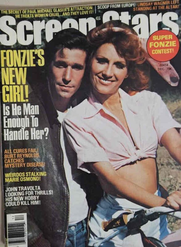 SCREEN STARS magazine side cover December 1976