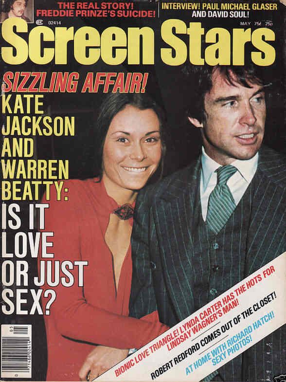 SCREEN STARS magazine side cover May 1977
