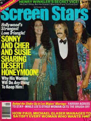 SCREEN STARS magazine side cover September 1977