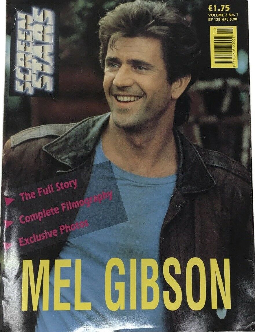 SCREEN STARS (UK) magazine side cover  Vol 2 No  1   1991