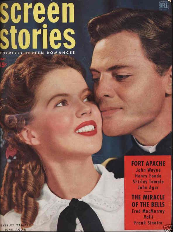 SCREEN STORIES magazine side cover May 1948