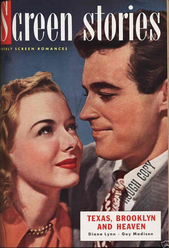 SCREEN STORIES magazine cover August 1948