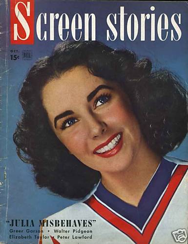 SCREEN STORIES magazine cover October 1948