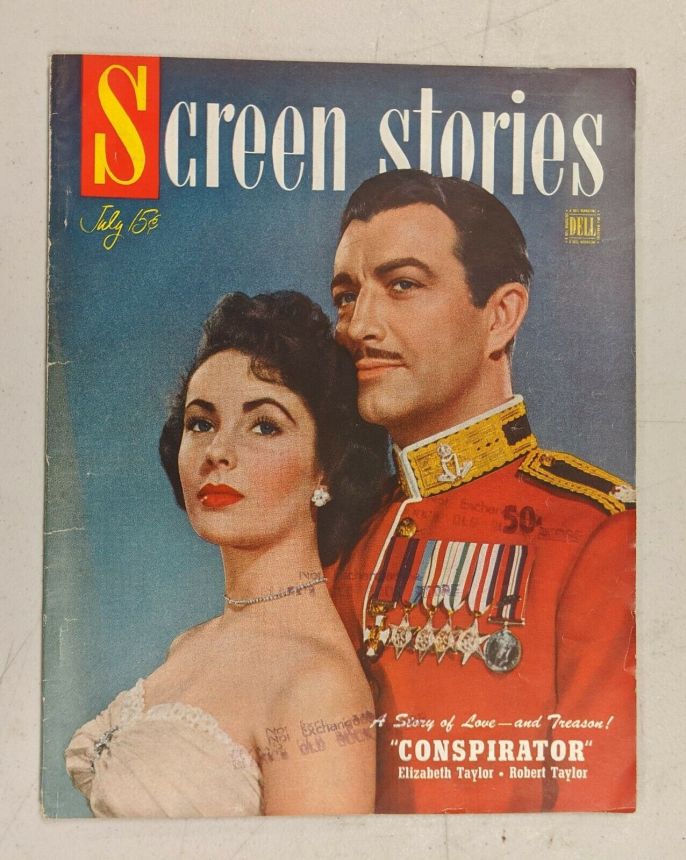 SCREEN STORIES magazine cover July 1949