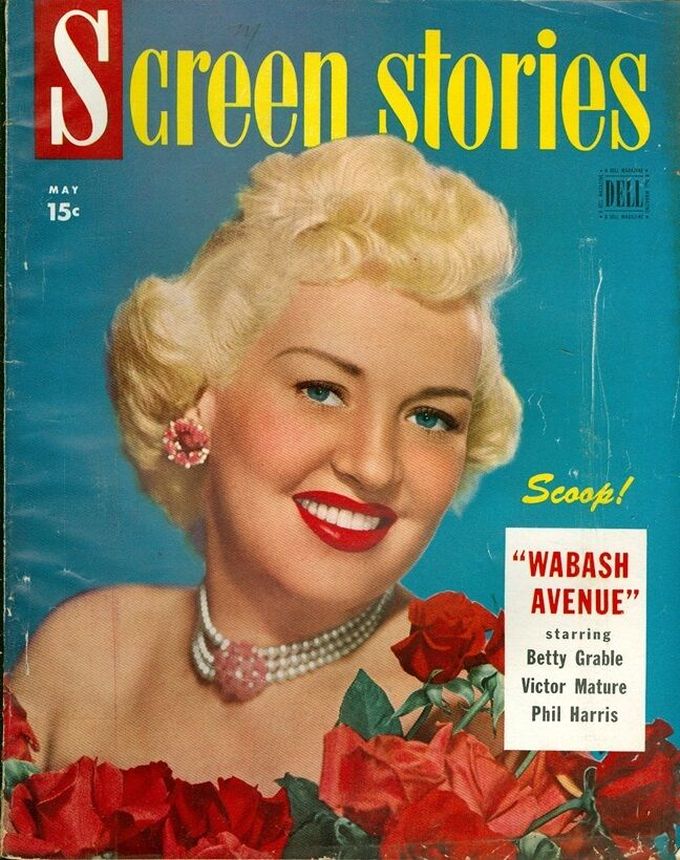 SCREEN STORIES magazine cover May 1950