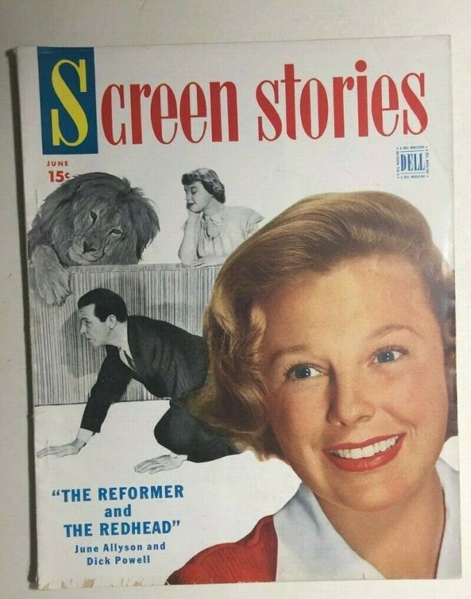 SCREEN STORIES magazine cover June 1950