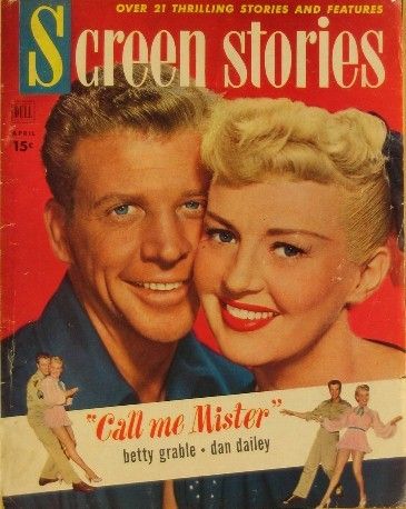 SCREEN STORIES magazine cover April 1951