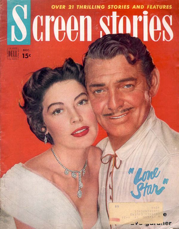 SCREEN STORIES magazine cover December 1951
