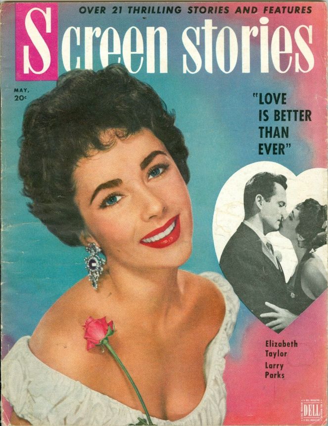 SCREEN STORIES magazine side cover May 1952