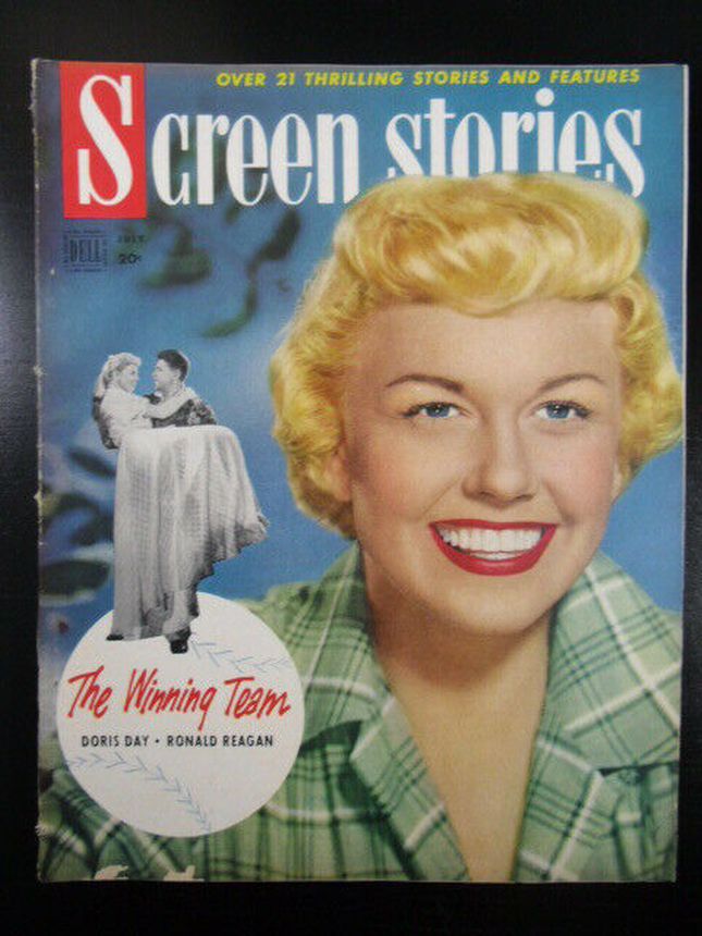 SCREEN STORIES magazine cover July 1952
