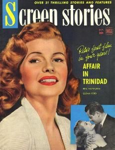 SCREEN STORIES magazine cover October 1952