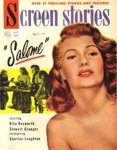 SCREEN STORIES magazine side cover April 1953