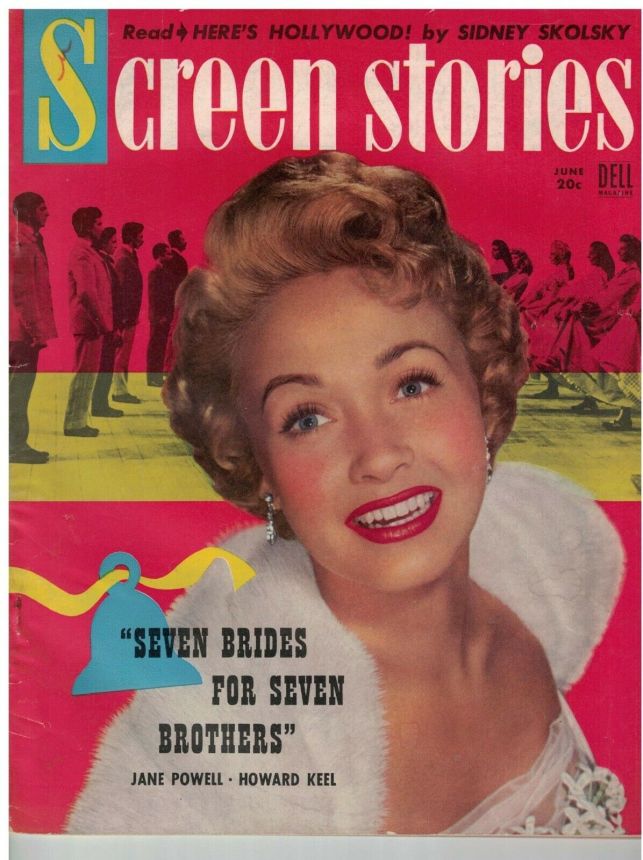 SCREEN STORIES magazine cover June 1954