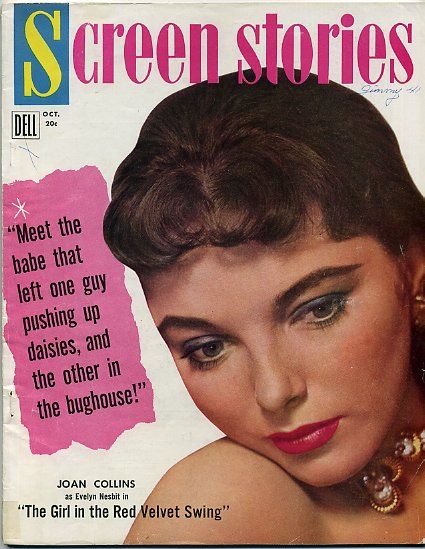 SCREEN STORIES magazine side cover October 1955
