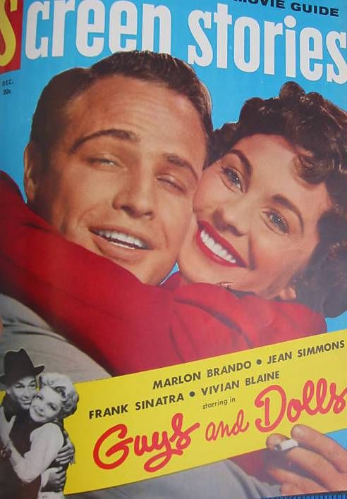 SCREEN STORIES magazine cover December 1955
